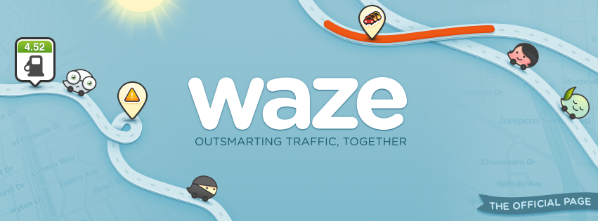 Waze travel app