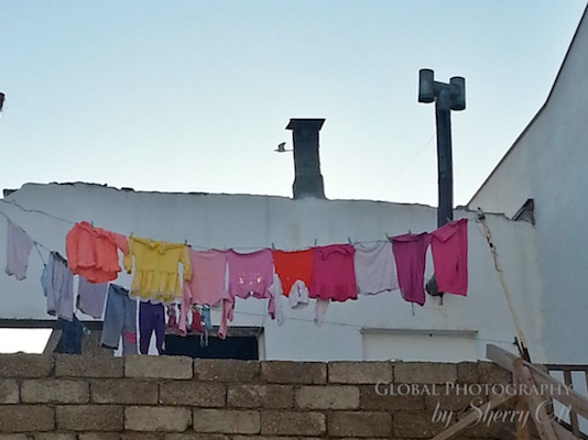 colorful laundry