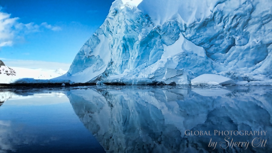 iceberg reflection antarctica