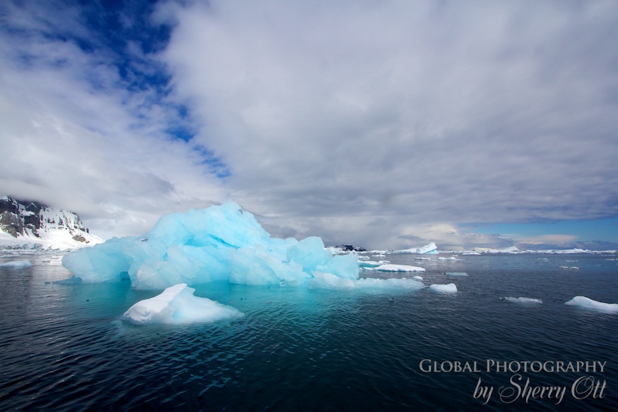 antarctica pictures iceberg cloudscape