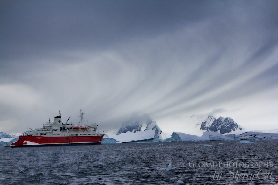 cloudscape ship antarctica