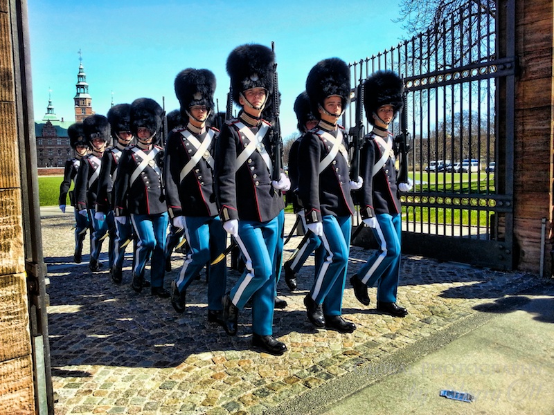 Copenhagen changing of the guards