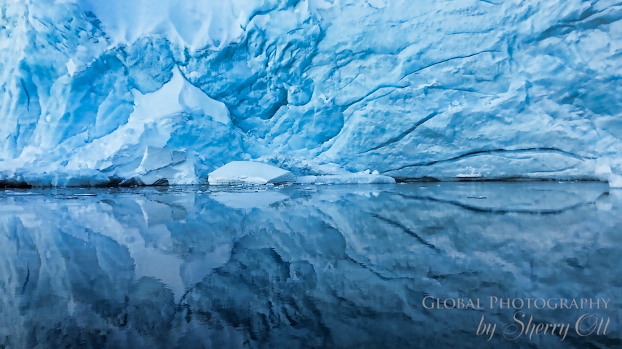 Ice Patterns Antarctica