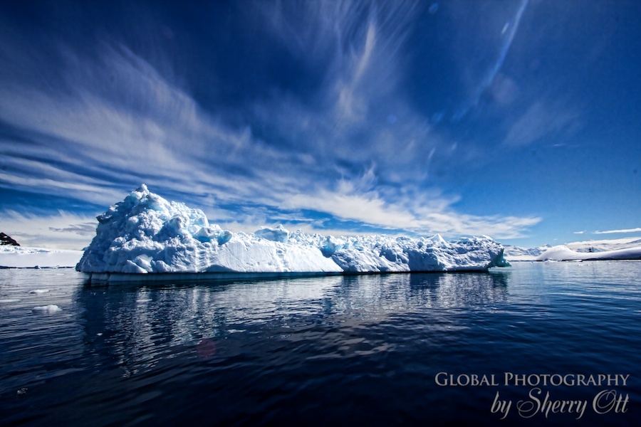 antarctica iceberg landscape