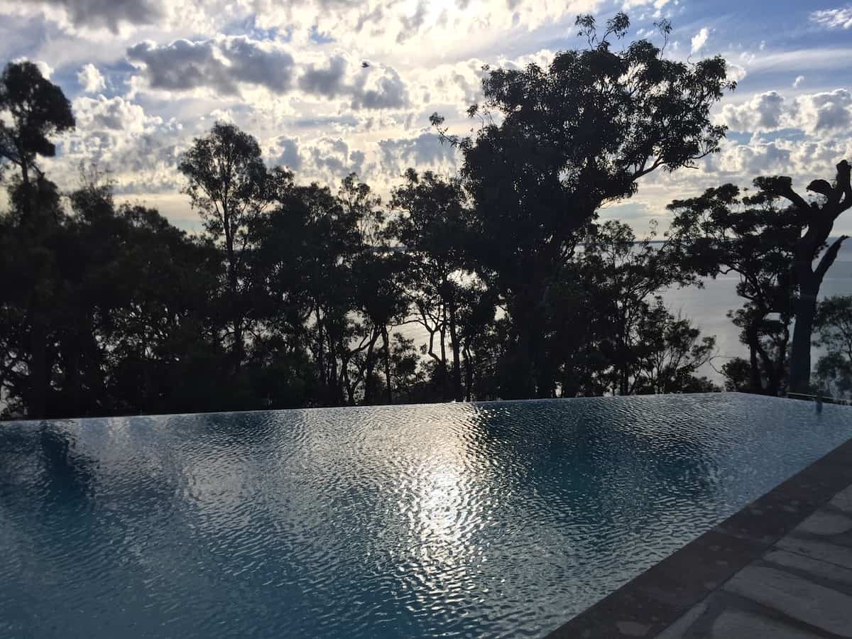 Infinity pool at Bannisters, Port Stephens, New South Wales