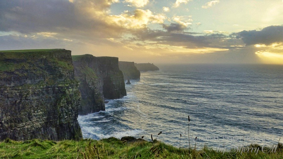 Ireland landscapes cliffs of moher