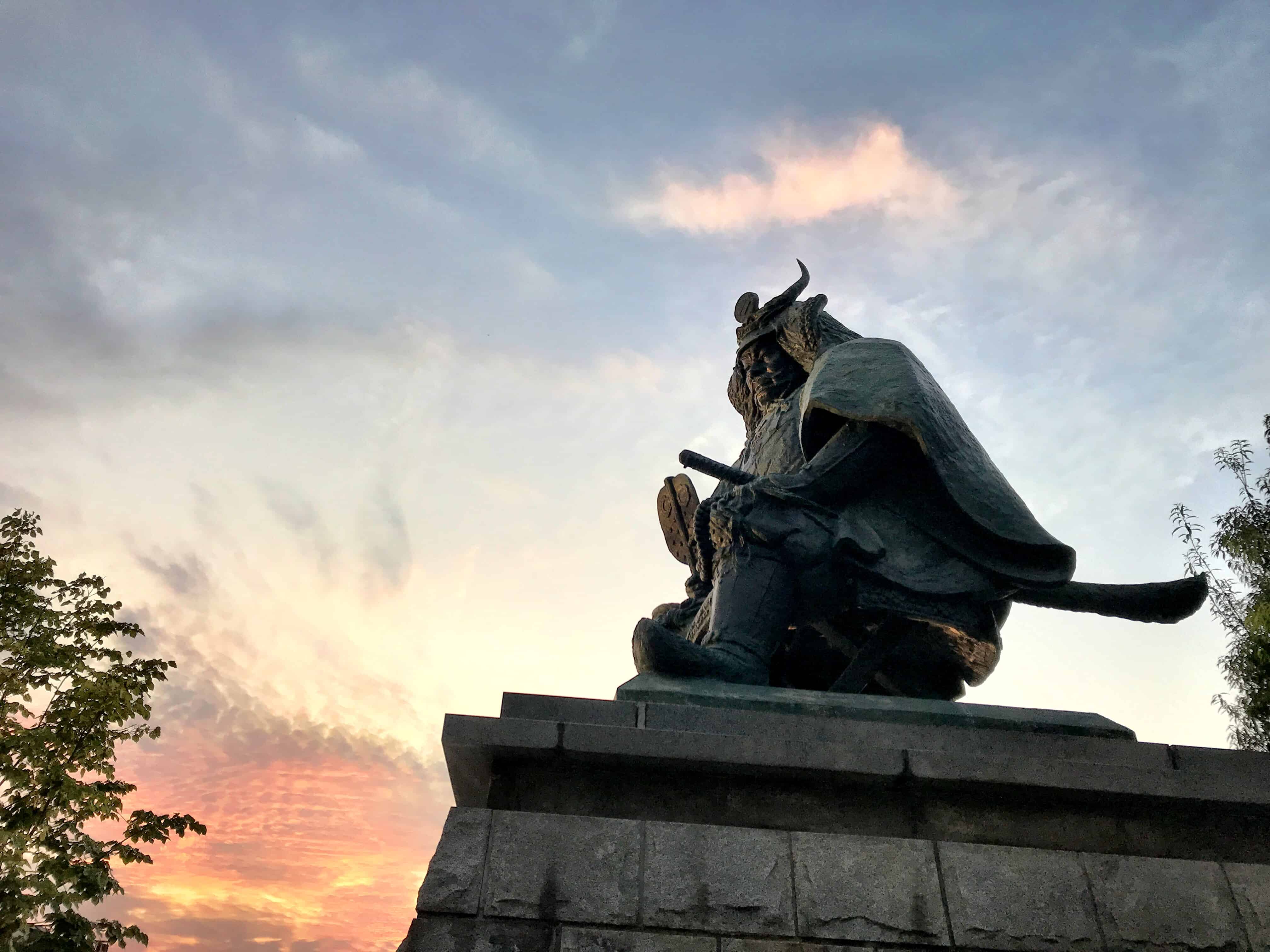 Statue of Takeda Shingen, Kofu, Yamanashi Prefecture