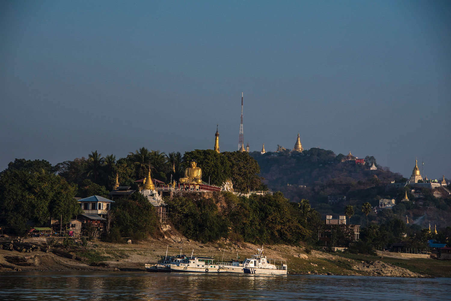 Boat from Mandalay to Bagan