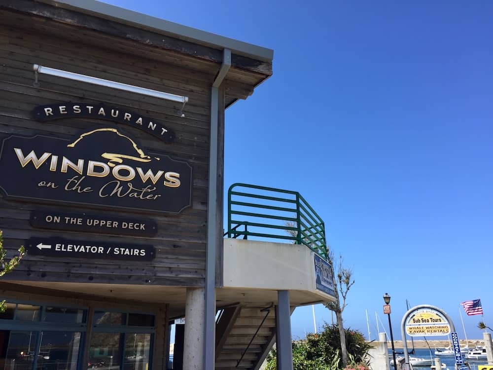 indows on the Water restaurant in Morro Bay, California 
