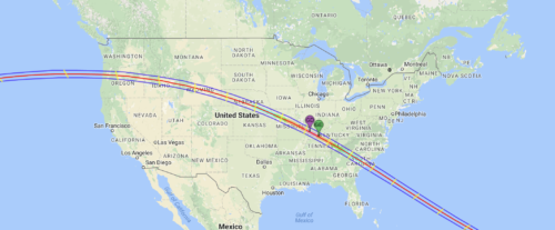 Solar eclipse coast-to-coast in an American exclusive 