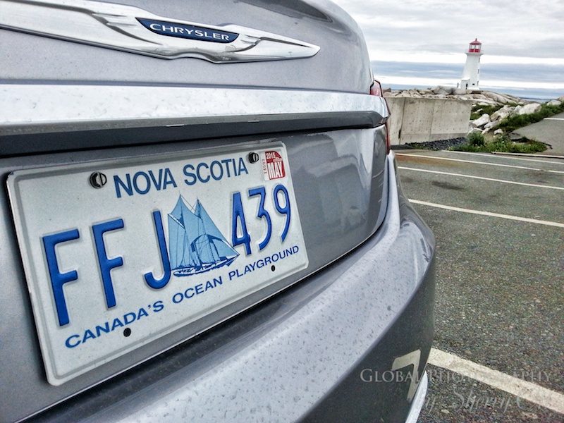 Nova Scotia license plate