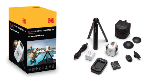 the Kodak PIXPRO ORBIT360 4K