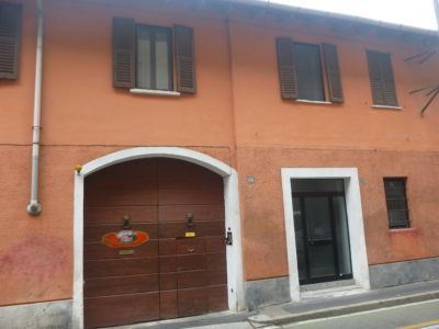 The entrance to Antica Corte Milanese