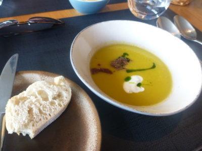 Pickled cucumber soup