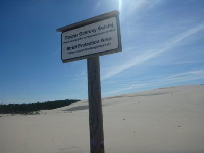 The Sand Dunes at Słowiński National Park