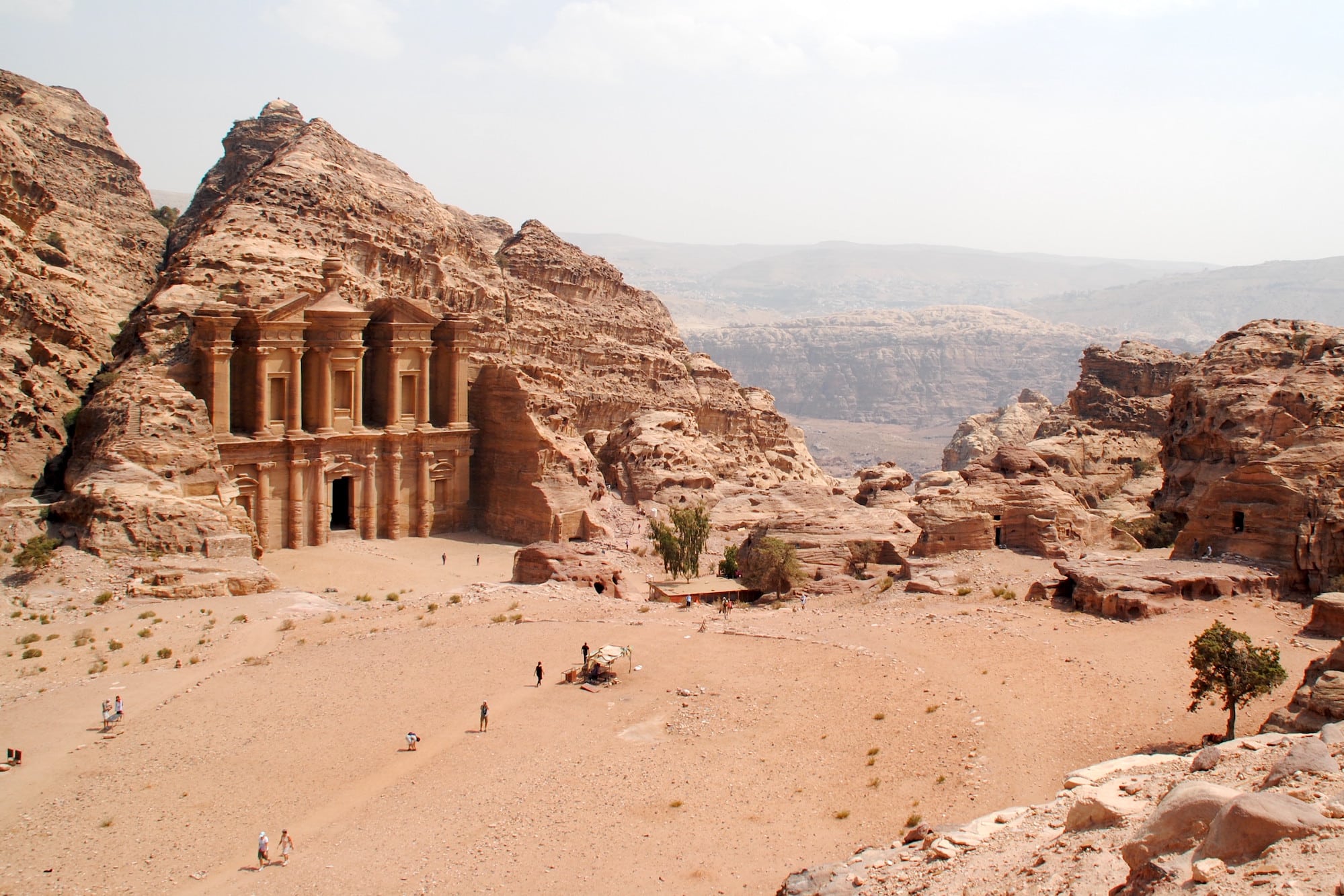 Behind the Scenes in Petra Jordan