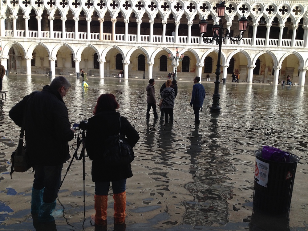 Piazza San Marco flooded - Venice Tourism