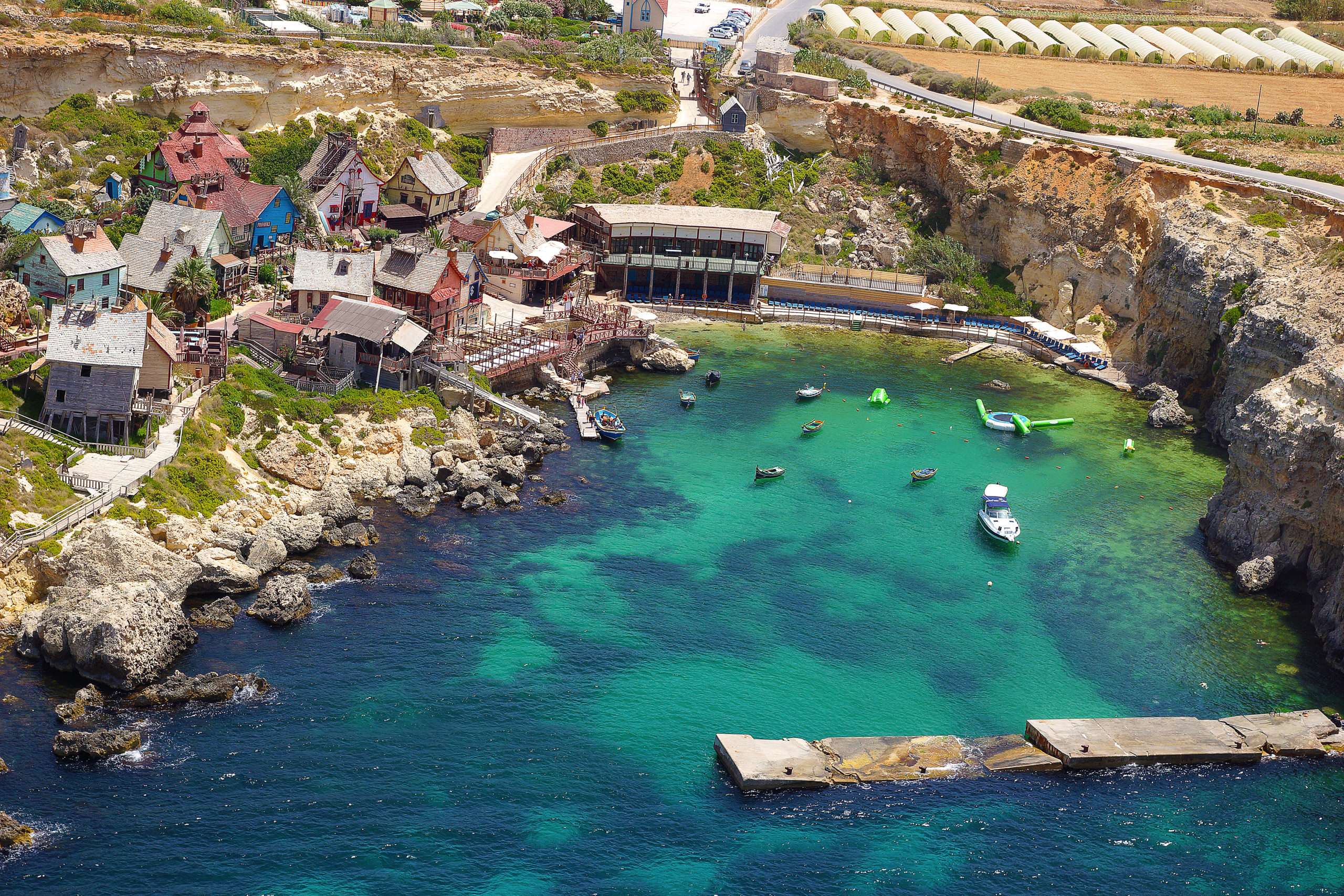 Popeye's Village on Malta.