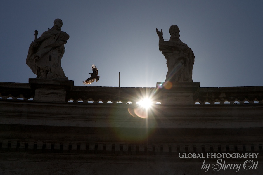 Vatican sun