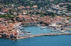 Aerial view of San Tropez