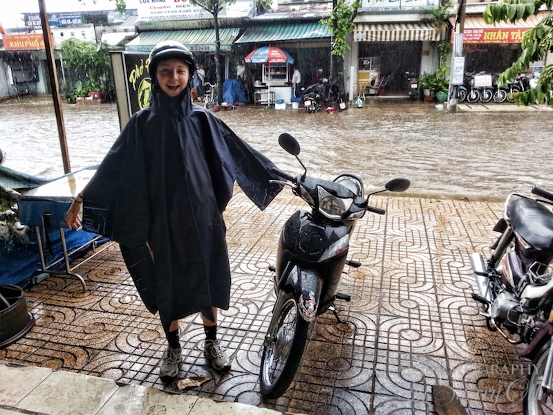 motorbike poncho vietnam
