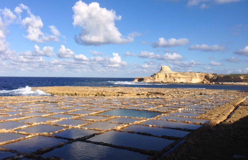 Salt Pans on Gozo.