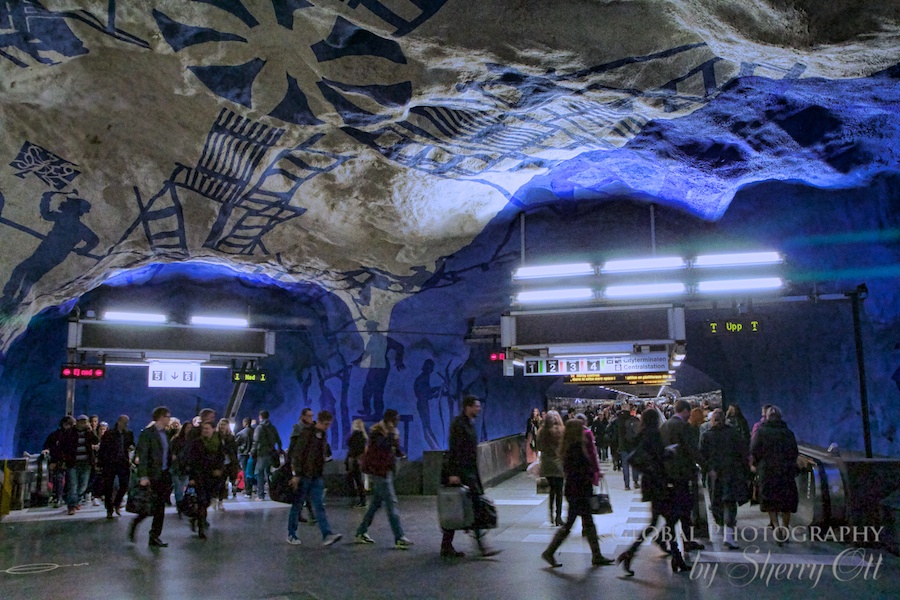 Stockholm subway 