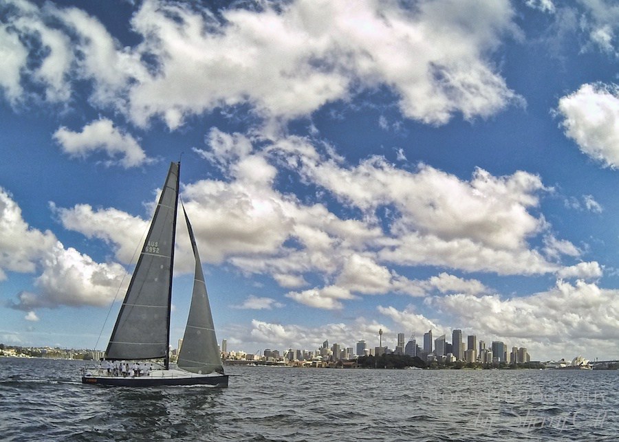Sailing Sydney Harbor