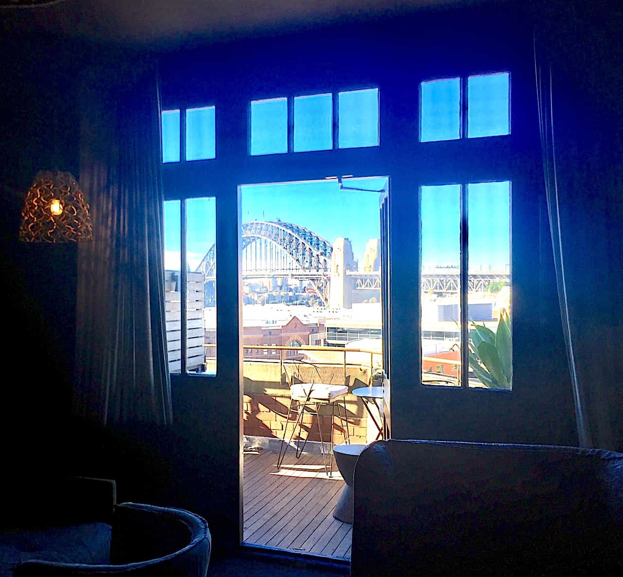 View from Hotel Palisade public house, Sydney