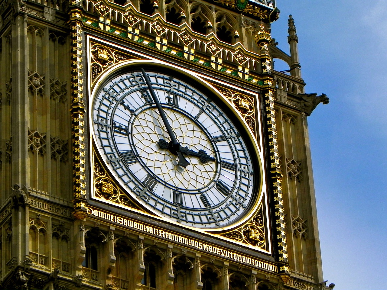 Great Clock at Westminster, London