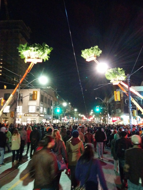 Queen Street West closed to traffic and open to thousands