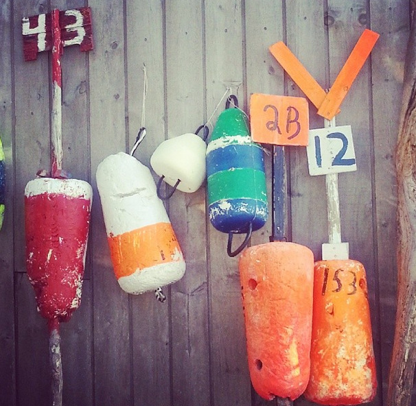 Fishing buoys 
