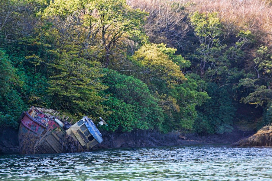 ireland abandoned boat