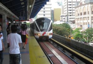 LRT line, Kuala Lumpur