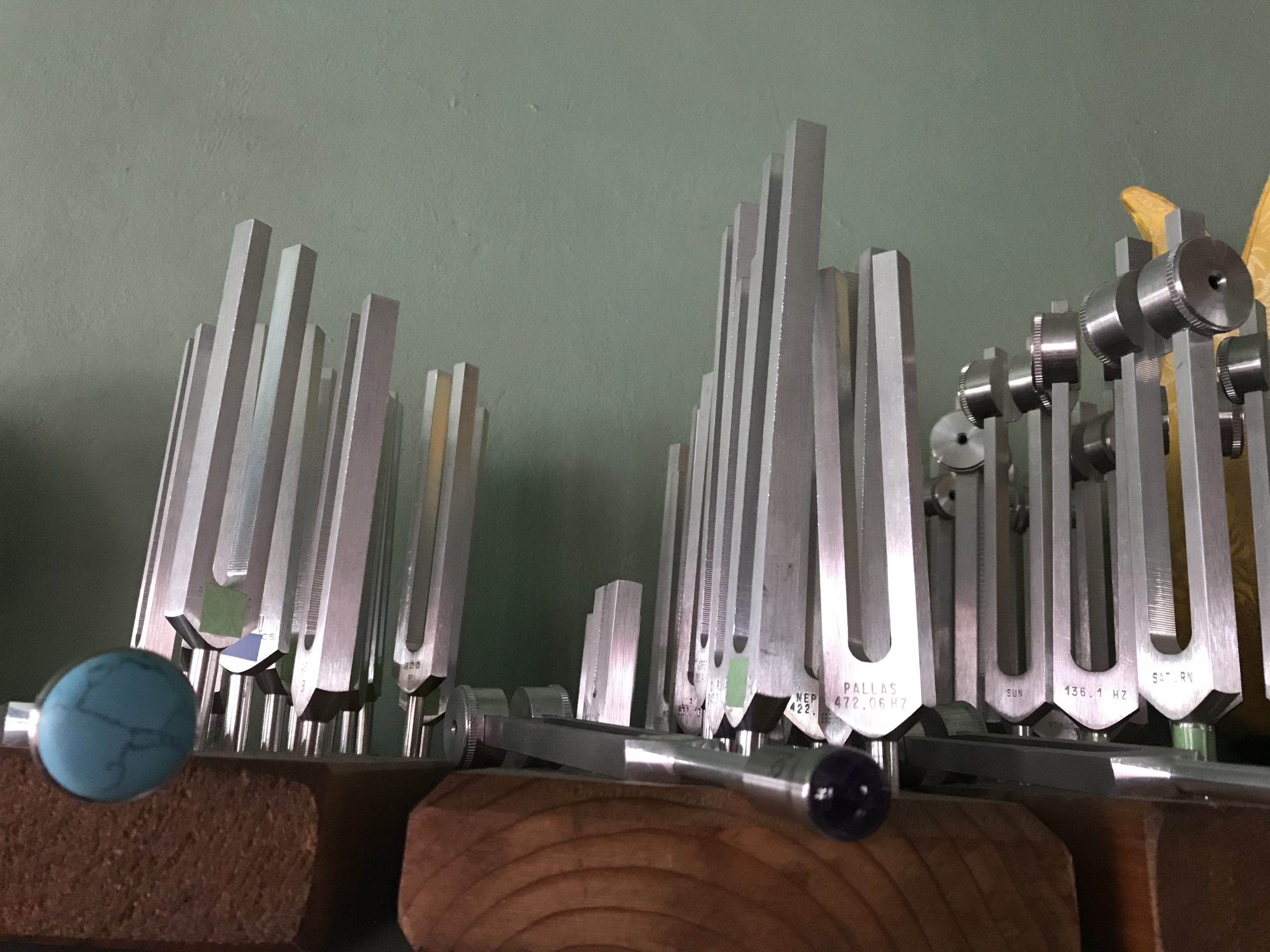 sound healing weighted tuning forks