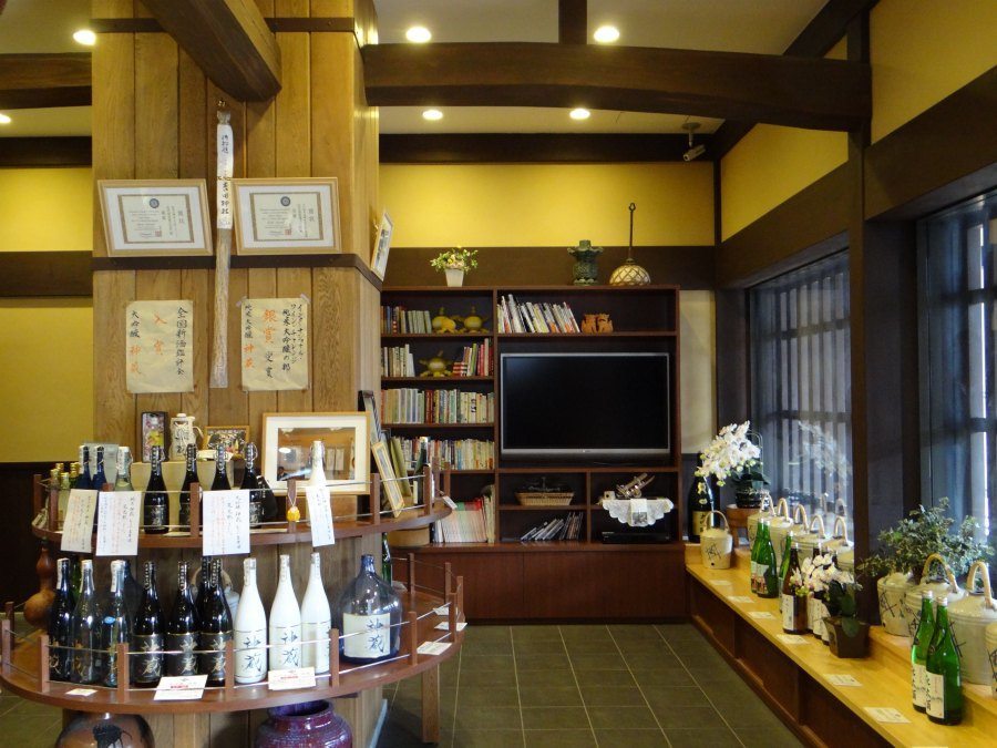 Sake brewery in Kyoto