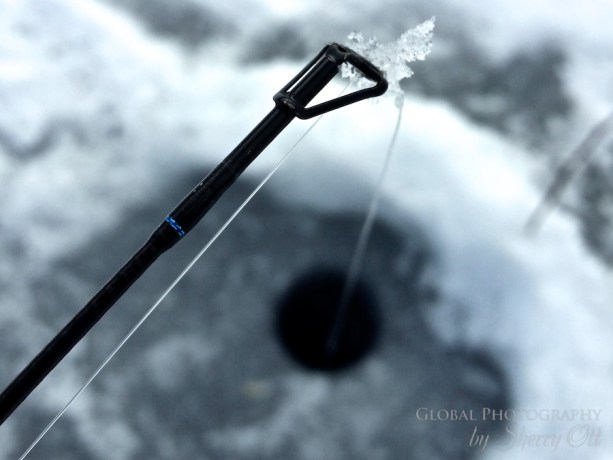 Ice Fishing is a waiting game